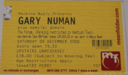 London Ticket 2006
